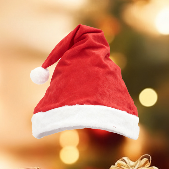 Sombreiro de Papá Noel de Nadal eléctrico cantando e bailando