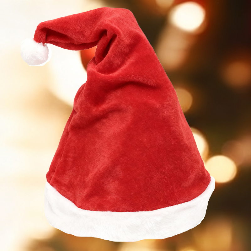 Sombreiro de Papá Noel de Nadal eléctrico cantando e bailando