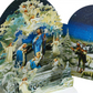 Delicato set di biglietti d'auguri per presepe pop-up 3D