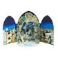 Delicato set di biglietti d'auguri per presepe pop-up 3D