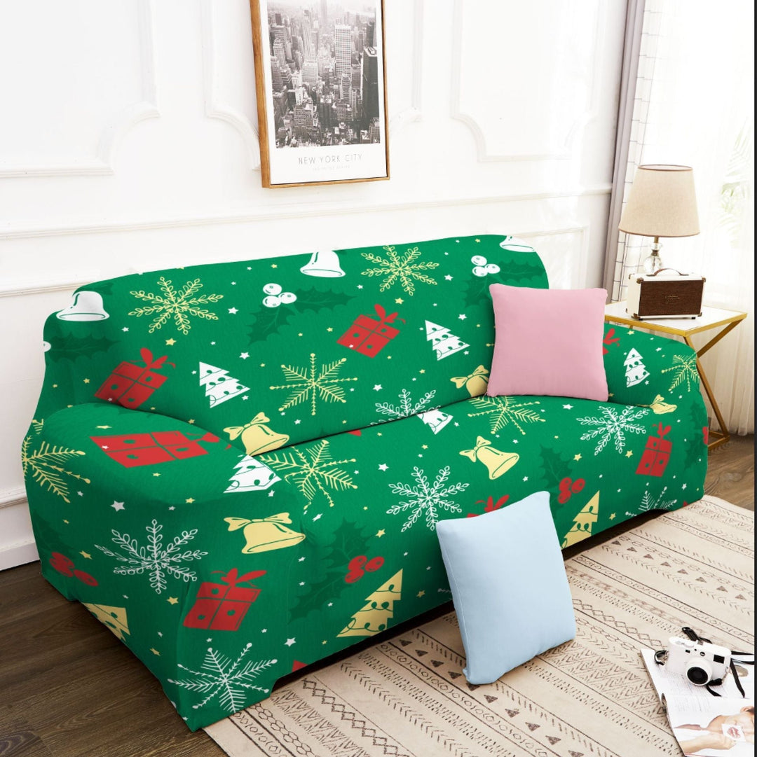 📢📢50% OFF !!⏰⏰Christmas-Full-wrapped Universal Stretch Sofa Cover