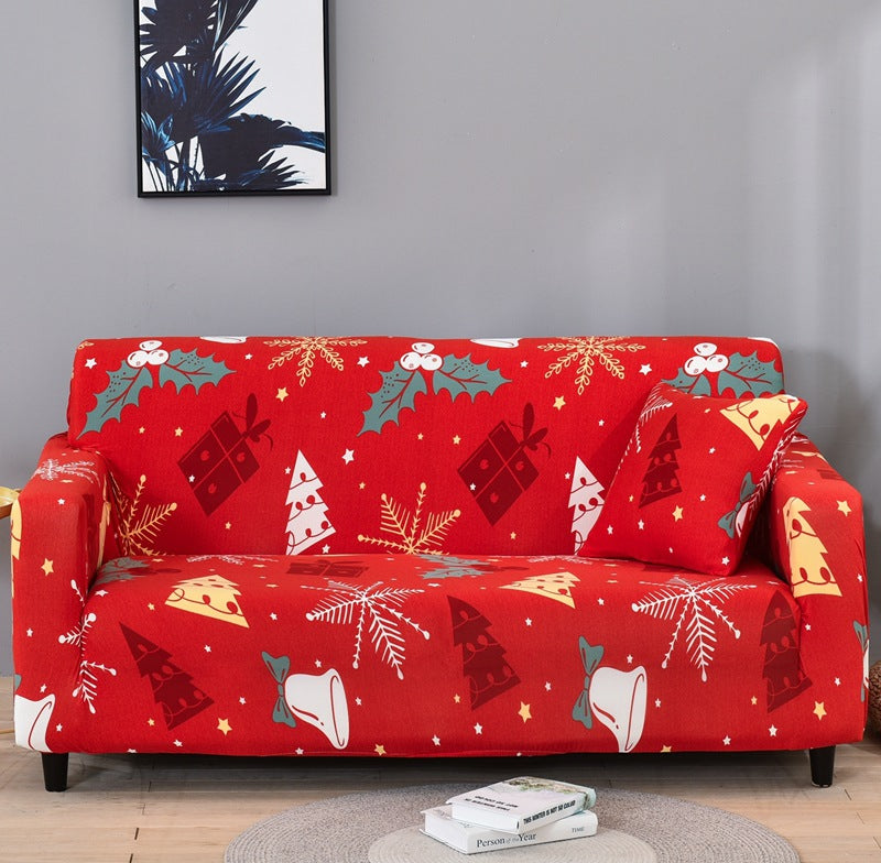 📢📢50% OFF !!⏰⏰Christmas-Full-wrapped Universal Stretch Sofa Cover