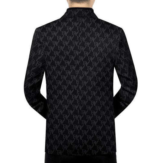 Men's Classic Slim Fit Patterned Blazer