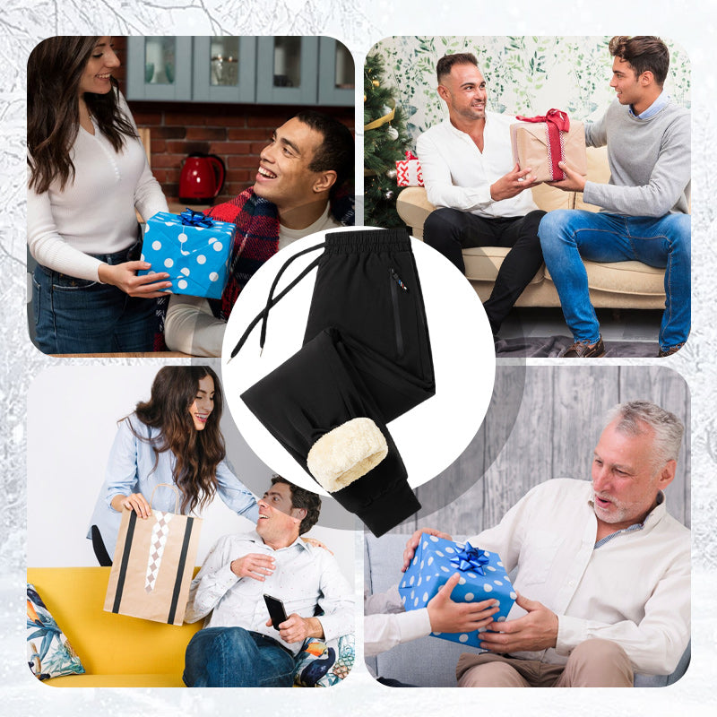 ❄️Early Winter Sale: 65% Off 🔥 Men's Cozy Plush-Lined Pants