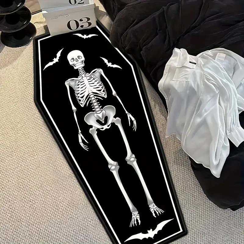 Halloween sklisikker myk gulvmatte