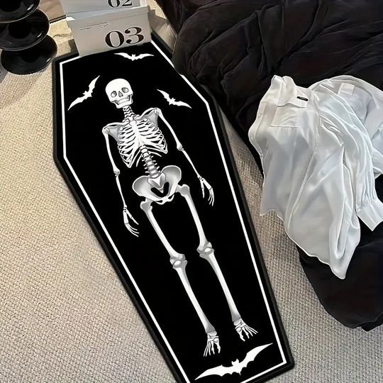 Halloween sklisikker myk gulvmatte