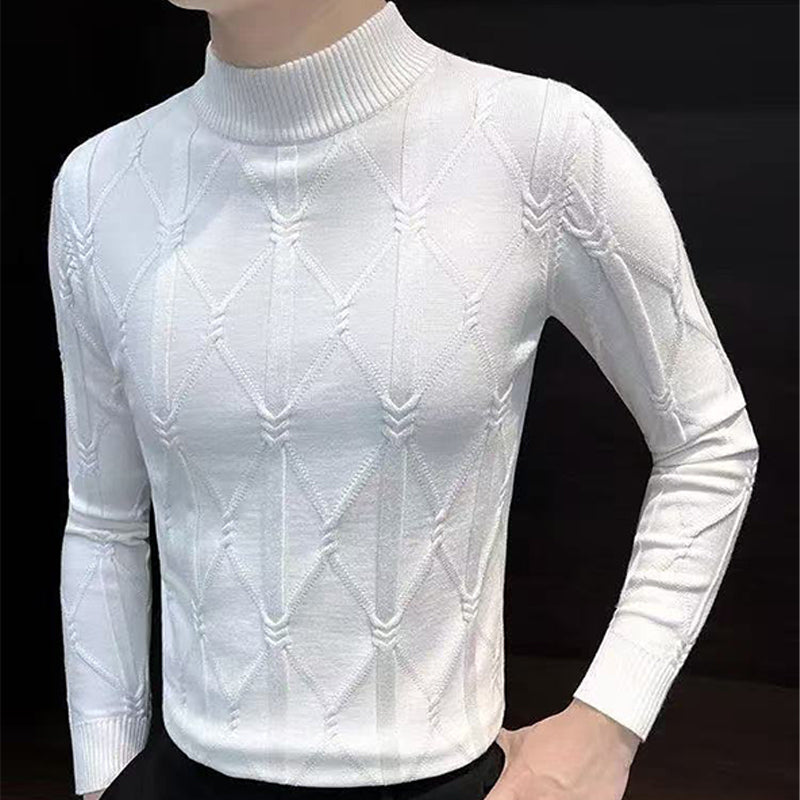 ❄️Winter New🔥Men's Thermal Comfortable Quilted Knit Sweater