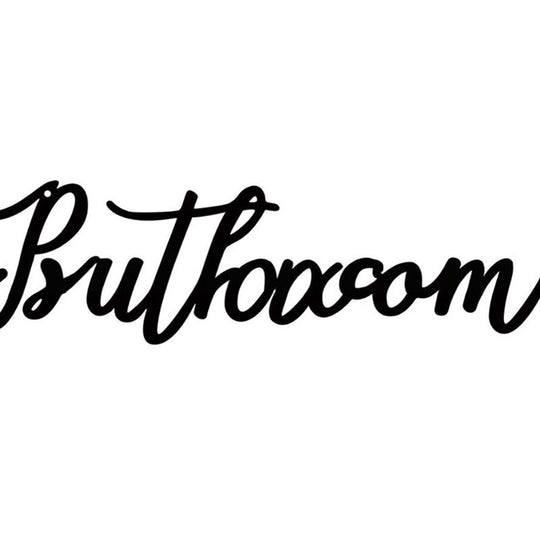 🔥Black Metal Sign Wall Art Decoration