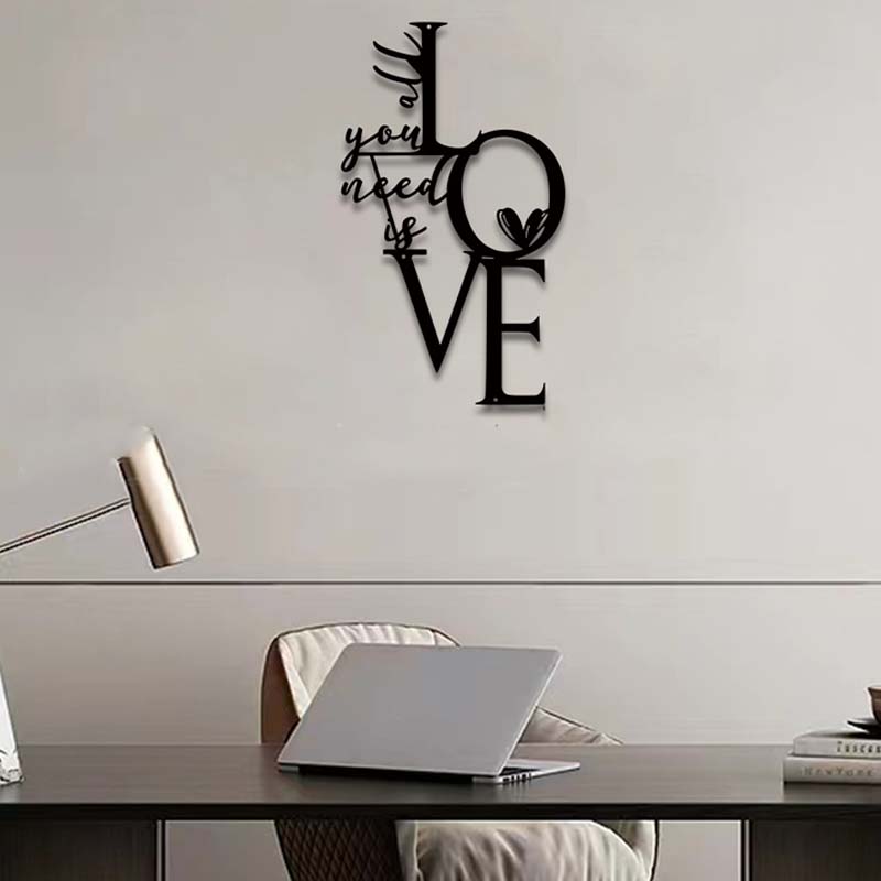 🔥Black Metal Sign Wall Art Decoration