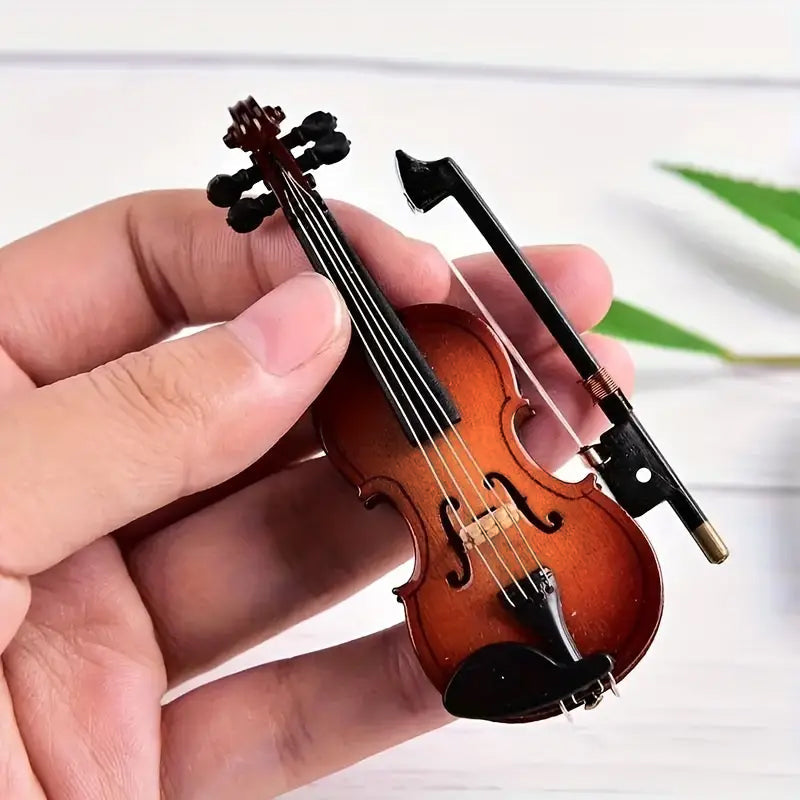 Mini Violin Model Ornament - Graduation Gift