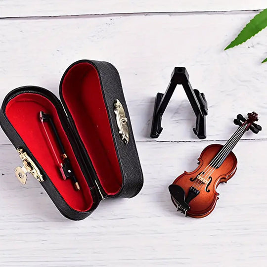 Mini Violin Model Ornament - Graduation Gift