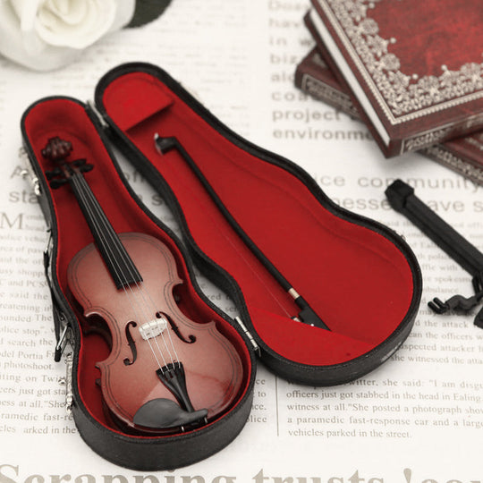 Mini Violin Model Ornament - Graduation Gift