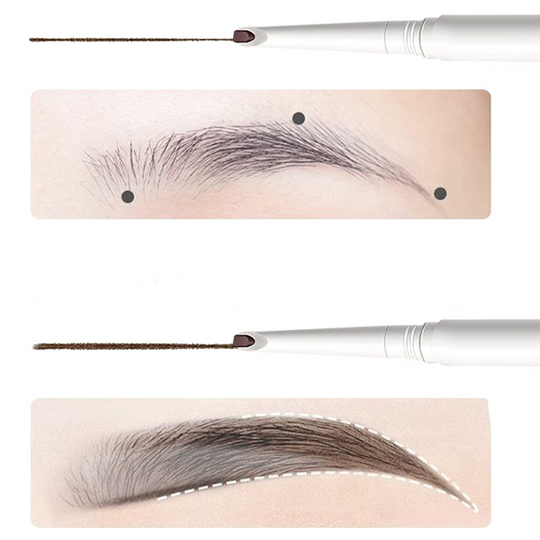 🔥2-in-1 Waterproof Eyebrow Pencil & Gel