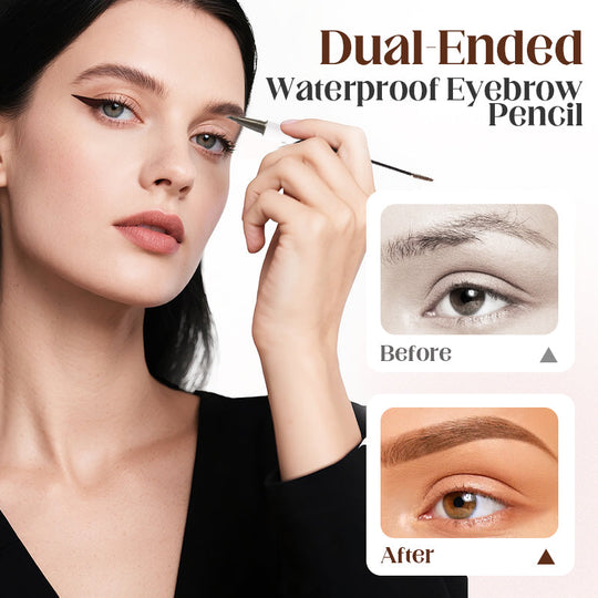 ❣️Buy 1 Get 1 Free❣️Dual-Ended 2 Tip Waterproof Eyebrow Pencil & Brush