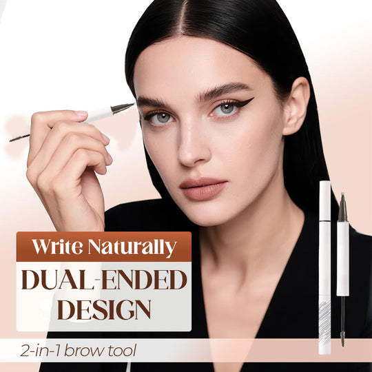 ❣️Buy 1 Get 1 Free❣️Dual-Ended 2 Tip Waterproof Eyebrow Pencil & Brush