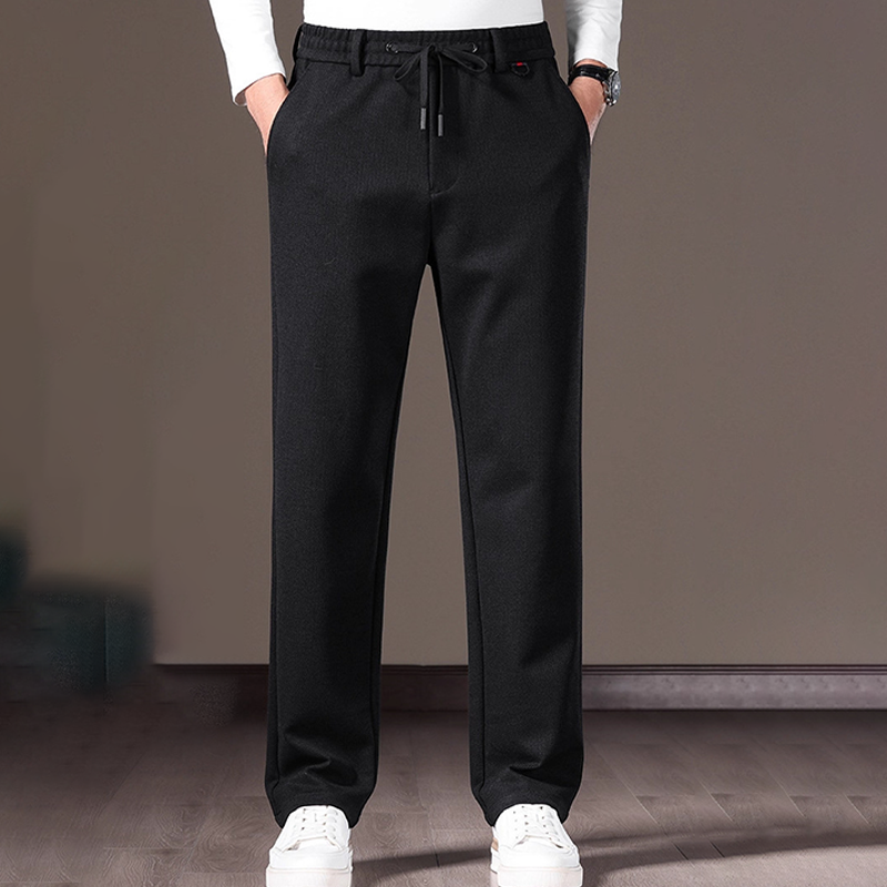 Men's Classic Fit Warm Casual Drawstring Pants