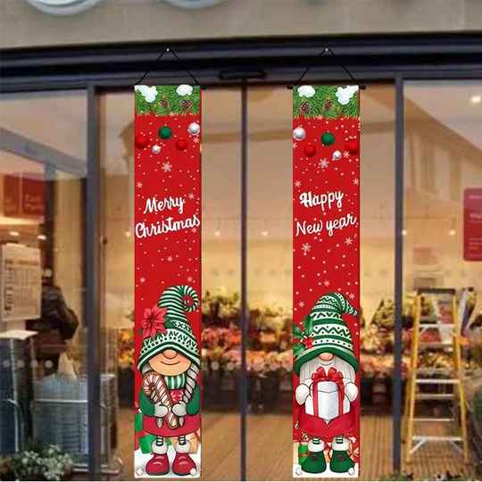 Christmas Door Banners 🎄 | Festive Holiday Decoration for Home & Parties