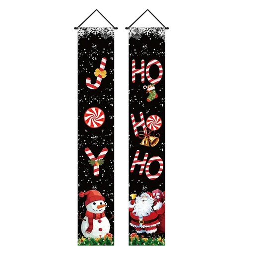 Christmas Door Banners 🎄 | Festive Holiday Decoration for Home & Parties