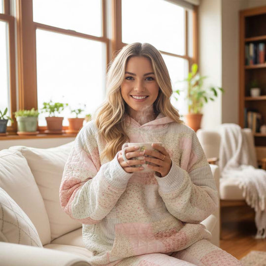 🎄Christmas HOT SALE 49% - ✨Women's Quilted Christmas Patchwork Set