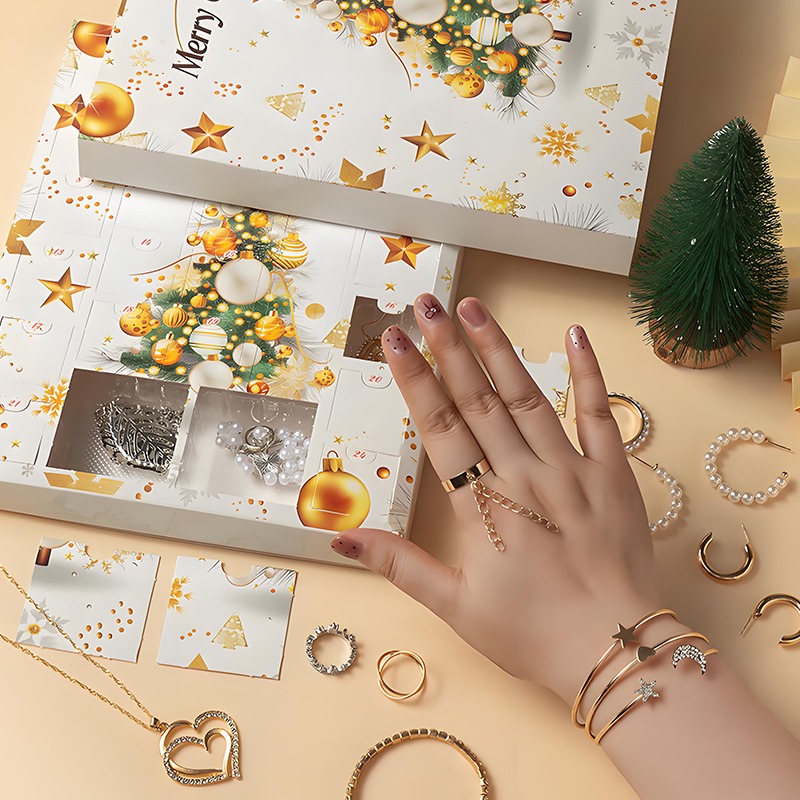 🔥Hot Sale Offers-24-Grid Christmas Jewelry Set
