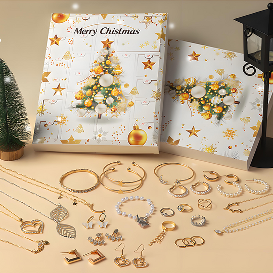 🔥Hot Sale Offers-24-Grid Christmas Jewelry Set