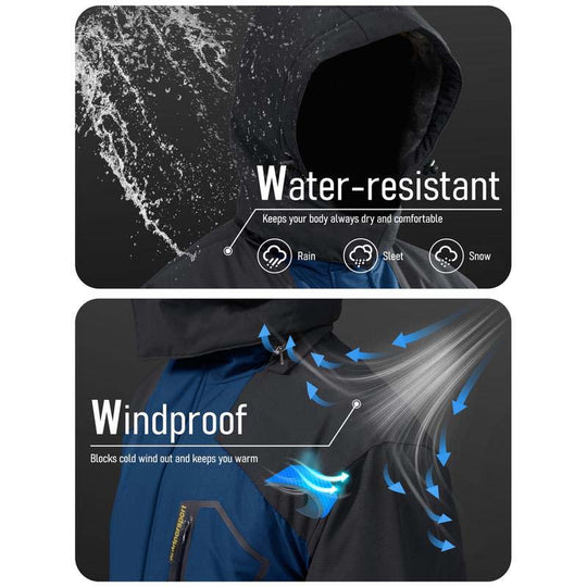 Men's Windproof & Waterproof Winter Jacket