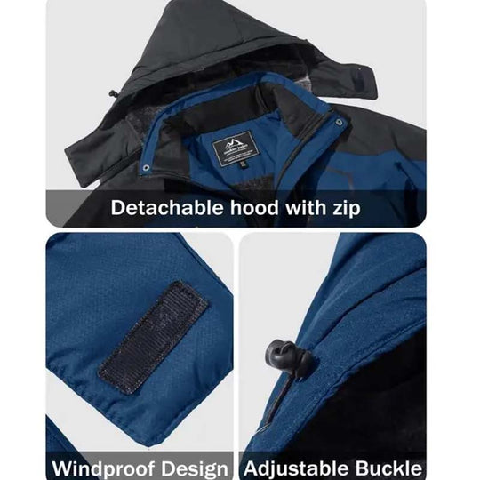 Men's Windproof & Waterproof Winter Jacket