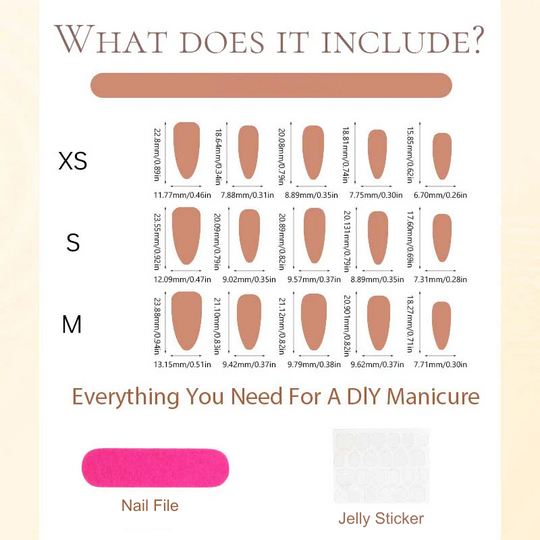 🎅✨Christmas Sale 50% OFF💥30 PCS Handcrafted Almond Press-On Nails Set💅