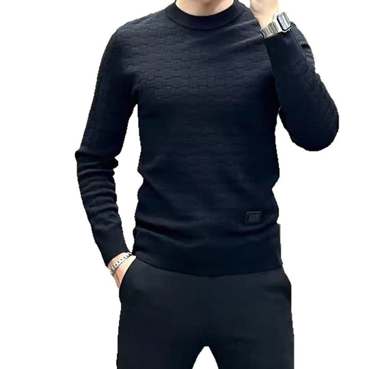 Men's Knitted Warm Base Layer Top