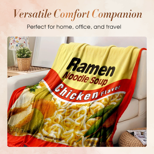 Artistic Print Flannel Throw Blanket