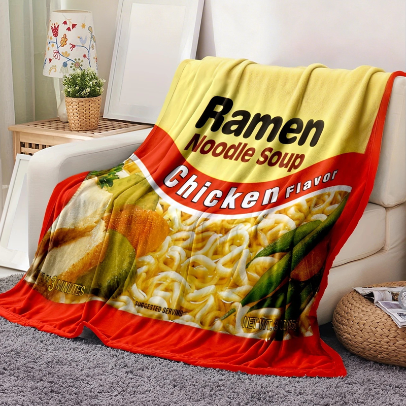 Artistic Print Flannel Throw Blanket