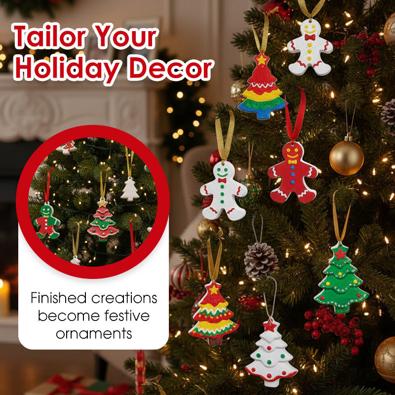 DIY Christmas Ceramic Painting for Kids