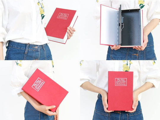 🥳2026 HOT SALE🥳💞50K+ SOLD! 🔒📚 50% OFF! Secret Book Safe Box – Disguised as a real book, blends perfectly on any shelf. Key/combo lock, steel core – keep valuables safe from prying eyes! 🏠✨