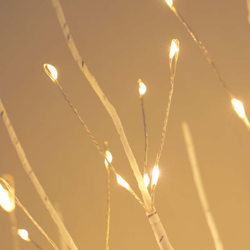 Birch Tree LED Lamp for Indoor Decor