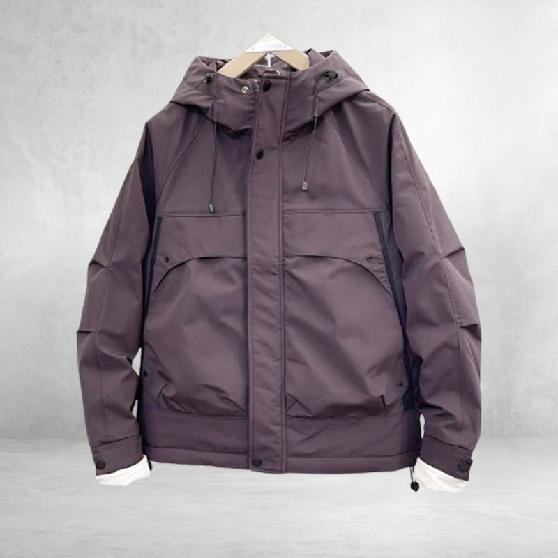 Winter Warm Windproof Hooded Jacket for Men