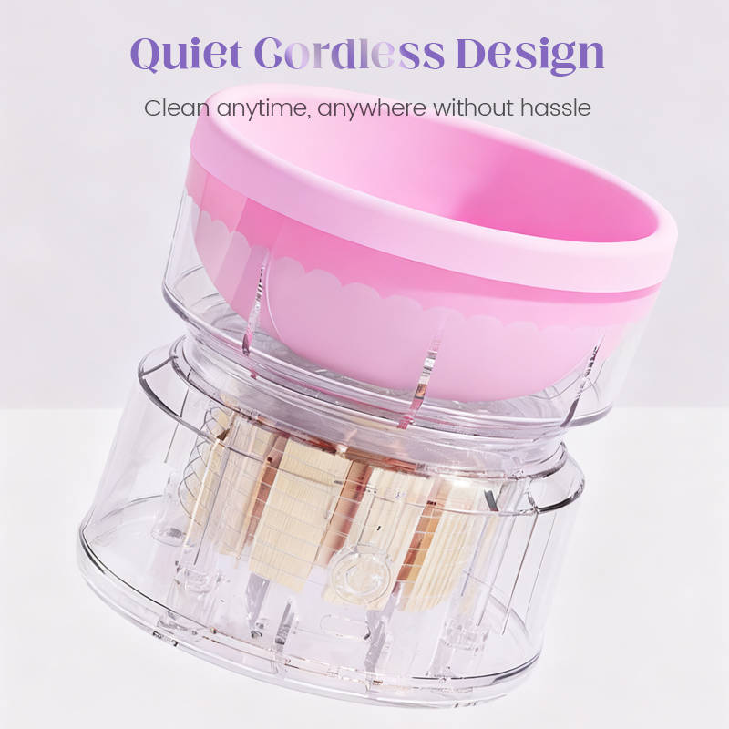 🔥Hot Sale 50% OFF ✨🔄Automatic Makeup Brush Cleaner