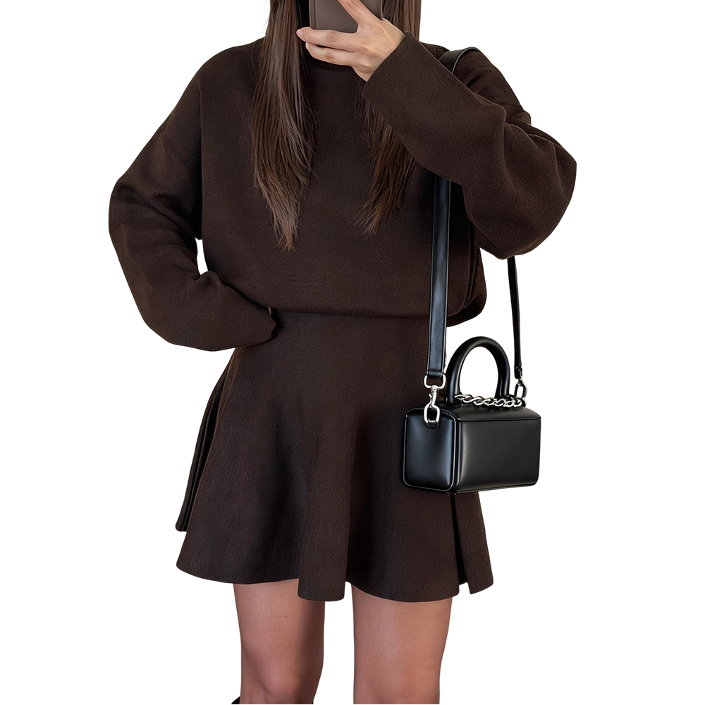 💥New arrivals offer-Chic Cinched-Waist A-Line Mini Dress