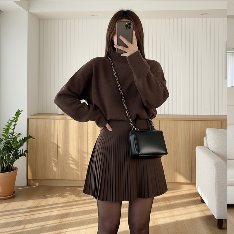 💥New arrivals offer-Chic Cinched-Waist A-Line Mini Dress