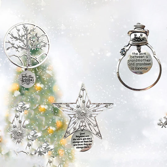 Christmas Hanging Ornaments - Love For Friend Family Neighbors