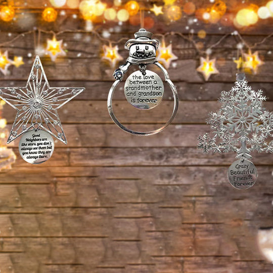 Christmas Hanging Ornaments - Love For Friend Family Neighbors