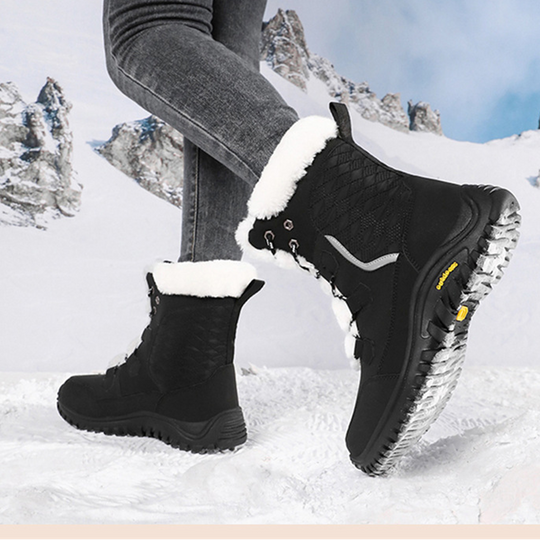 ❄️ WOMEN'S WATERPROOF SNOW BOOTS - Thermal Insulation & Anti-Slip Sole, Comfortable Fit for Winter, Perfect for Snowy and Icy Conditions 🌨️🛷