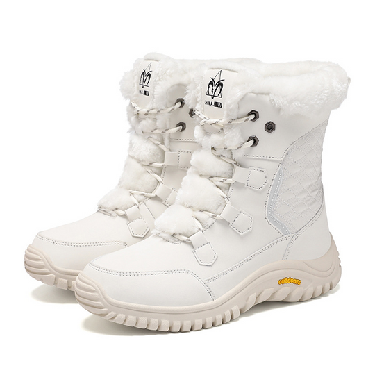 ❄️ WOMEN'S WATERPROOF SNOW BOOTS - Thermal Insulation & Anti-Slip Sole, Comfortable Fit for Winter, Perfect for Snowy and Icy Conditions 🌨️🛷