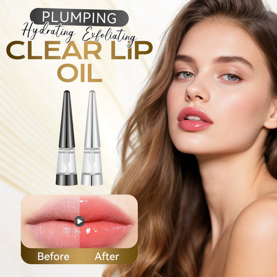 Hydrating Exfoliating Clear Lip Oil