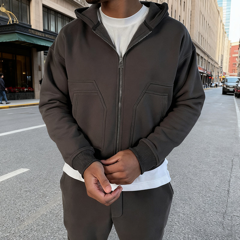 Men's Carpenter Hoodie & Jogger Tracksuit Set