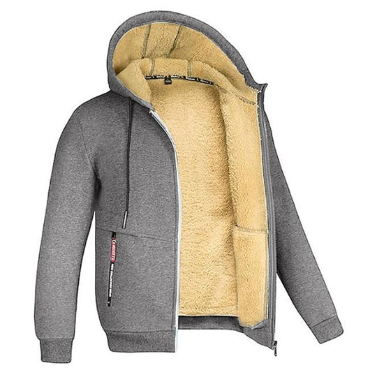 Super Cozy Men's Zip-Up Hoodie