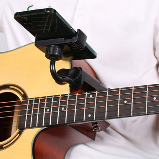Adjustable Secure Guitar Phone Clamp
