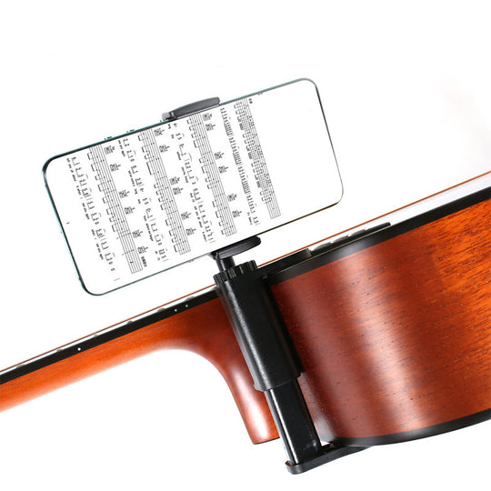 Adjustable Secure Guitar Phone Clamp
