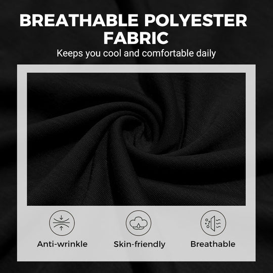 Men’s Slim Fit Henley Long Sleeve T-Shirt