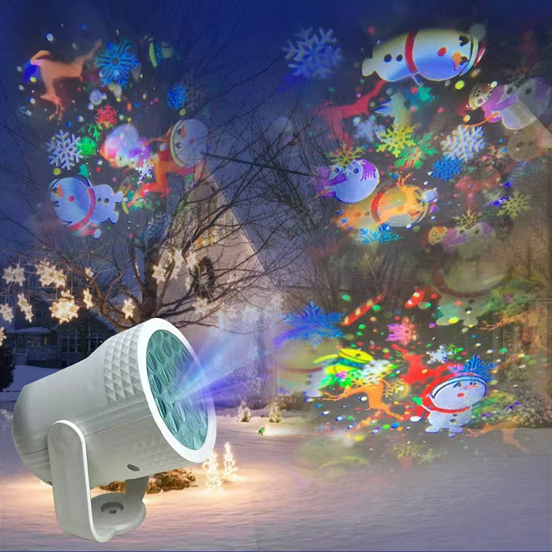 ⏰Meet Christmas Sale 50% OFF💥💥Christmas Pattern USB LED Projection Light