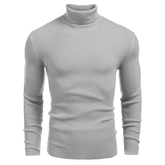 💯 Premium Softness | Men's Soft Knit Turtleneck Sweater
